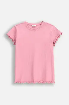 Coccodrillo tricou copii culoarea roz, EVERYDAY GIRL imagine