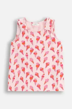 Coccodrillo tricou copii culoarea roz, HOLIDAY SPLASH GIRL KIDS imagine