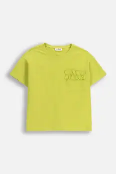 Coccodrillo tricou copii culoarea verde, CRAFT PUNK GIRL JUNIOR imagine