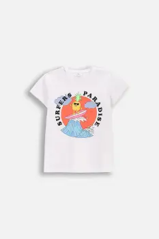 Coccodrillo tricou culoarea alb, EVERYDAY GIRL imagine