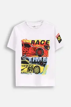 Coccodrillo tricou culoarea alb, LICENCE BOY imagine