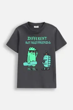 Coccodrillo tricou de bumbac pentru copii imagine