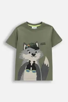 Coccodrillo tricou de bumbac pentru copii imagine