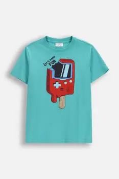 Coccodrillo tricou de bumbac pentru copii imagine