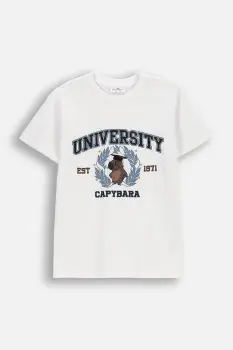 Coccodrillo tricou de bumbac pentru copii imagine