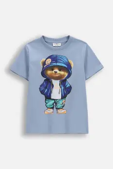 Coccodrillo tricou de bumbac pentru copii imagine