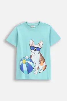 Coccodrillo tricou de bumbac pentru copii cu imprimeu, EVERYDAY BOY imagine