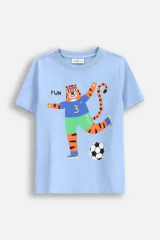 Coccodrillo tricou de bumbac pentru copii cu imprimeu, EVERYDAY BOY imagine