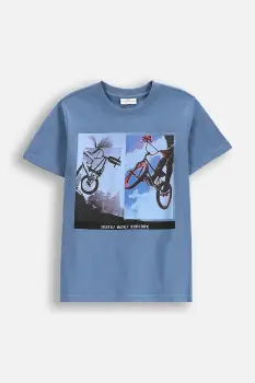 Coccodrillo tricou de bumbac pentru copii cu imprimeu, EVERYDAY BOY imagine