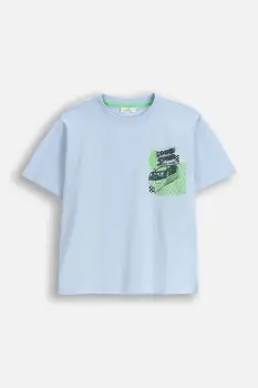 Coccodrillo tricou de bumbac pentru copii cu imprimeu, EVERYDAY BOY A imagine