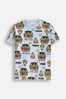 Coccodrillo tricou de bumbac pentru copii cu imprimeu, EVERYDAY BOY imagine