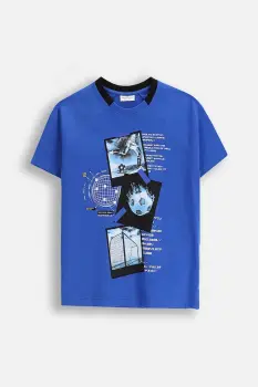 Coccodrillo tricou de bumbac pentru copii cu imprimeu, X-RAY VISION BOY JUNIOR imagine