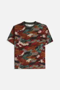 Coccodrillo tricou de bumbac pentru copii cu model, EVERYDAY BOY A imagine