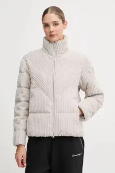 Colmar geaca de puf din catifea culoarea bej, de iarna, 2187.2ZM imagine