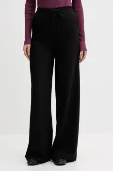 Colmar pantaloni culoarea negru, lat, high waist, 0606.2ZW imagine