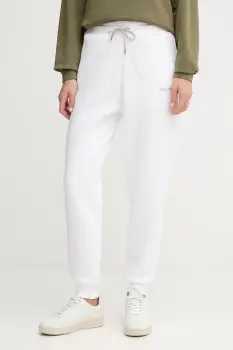 Colmar pantaloni de trening culoarea alb, neted, 9254.3ZN imagine