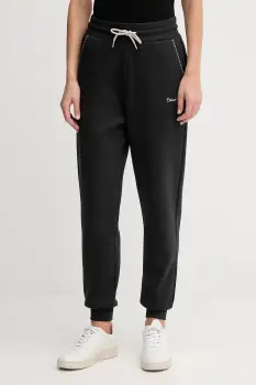 Colmar pantaloni de trening culoarea negru, neted, 9254.3ZN imagine