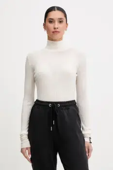 Colmar pulover de lana culoarea bej, light, cu turtleneck, 7907.2ZP imagine