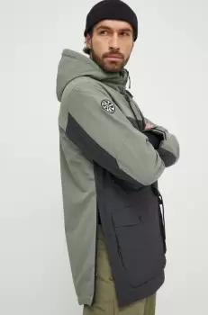 Colourwear geaca Essential culoarea verde imagine