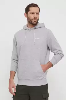 Columbia bluza barbati, culoarea gri, cu gluga, melanj imagine