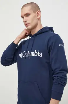 Columbia bluza barbati, culoarea rosu, cu gluga, cu imprimeu imagine