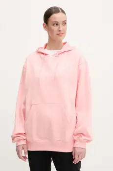 Columbia bluza trening Aldermore culoarea portocaliu, cu gluga, neted, 2123001 imagine