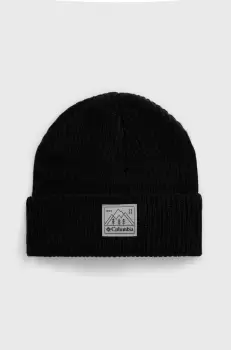 Columbia caciula copii culoarea negru, din tricot gros imagine