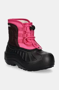 Columbia cizme de iarna copii POWDERBUG SNOWLITE LACE culoarea roz, 2103522 imagine