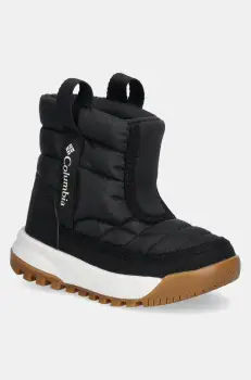Columbia cizme de iarna copii SNOWTROT MID culoarea negru, 2078912 imagine