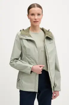 Columbia geaca Arcadia II femei, culoarea verde, de tranzitie, 1534115 imagine