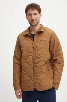 Columbia geaca Birchwood barbati, culoarea maro, de tranzitie, 2088561 imagine