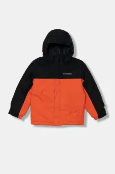 Columbia geaca copii Hikebound culoarea portocaliu, 2089961 imagine