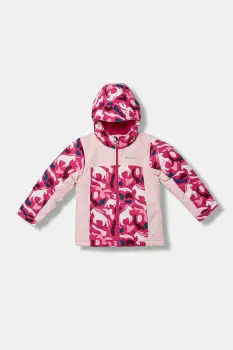Columbia geaca copii Horizon Ride culoarea roz, 2133851 imagine