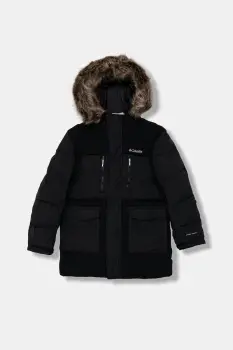 Columbia geaca copii Marquam Peak Fusion culoarea negru, 2090201 imagine