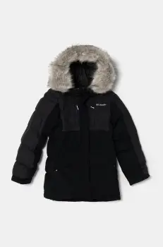 Columbia geaca copii Marquam Peak Fusion culoarea negru, 2090211 imagine