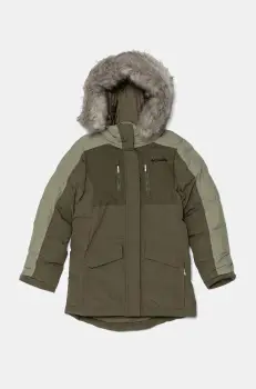 Columbia geaca copii Marquam Peak Fusion culoarea verde, 2090211 imagine