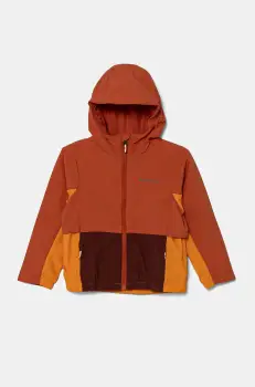Columbia geaca copii Tabor Trail culoarea portocaliu, 2115971 imagine