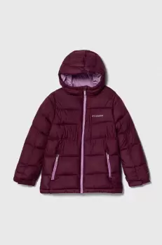 Columbia geaca copii U Pike Lake II Hdd Jacke culoarea bordo imagine