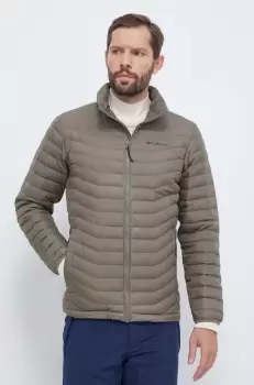 Columbia geaca de puf barbati, culoarea verde, de iarna imagine