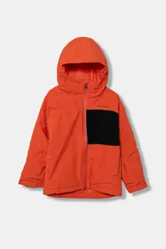 Columbia geaca de schi pentru copii Holcomb Grove culoarea portocaliu, 2133751 imagine
