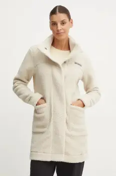 Columbia geaca femei, culoarea bej, de tranzitie imagine