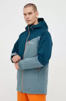 Columbia geaca Iceberg Point culoarea turcoaz imagine