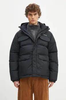 Columbia geaca Landroamer Puffer barbati, culoarea negru, de iarna, 2088081 imagine