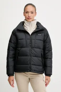 Columbia geaca Pike Lake culoarea negru, de iarna, 2133594 imagine