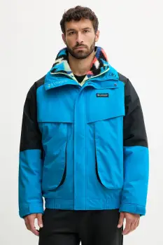 Columbia geaca Powderkeg II Remastered Interchange culoarea maro, de tranzitie, 2097221 imagine