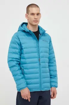 Columbia geaca sport de puf Lake 22 culoarea turcoaz imagine