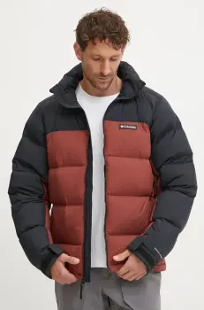 Columbia geaca sport din puf Bulo Point culoarea bordo, 2087961 imagine