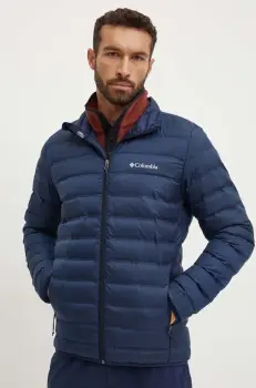 Columbia geaca sport din puf Lake 22 culoarea albastru marin, 2086314 imagine