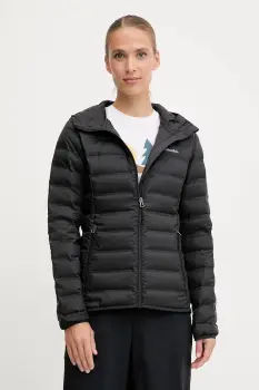 Columbia geaca sport din puf Lake 24 culoarea negru, de tranzitie, 2088363 imagine