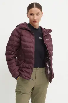Columbia geaca sport Powder Lite culoarea bordo, 2089391 imagine